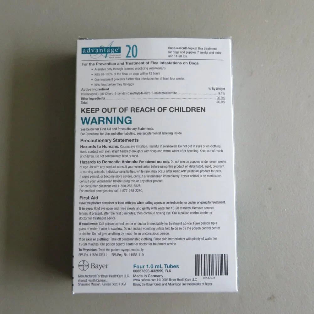 ADVANTAGE Flea Treatment - 3 applications - Picture 4 of 4